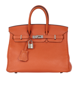 Birkin 25 In Orange Togo, [M] (2009), DB/B/L/K/CL/E, 3*